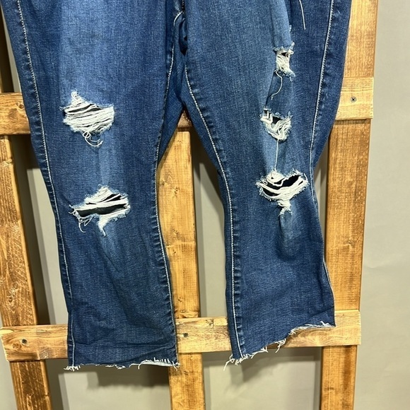 Torrid distressed denim jeggings. Size 20. EUC. - Picture 3 of 7